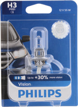Load image into Gallery viewer, H3PRB1 Philips Vision Headlight H3 - Vision - Single Blister Pack Philips Bulbs