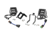 Load image into Gallery viewer, 70622 LED Light - Fog Mount - 2" Black Pair - Ford Super Duty (11-16) Rough Country Canada