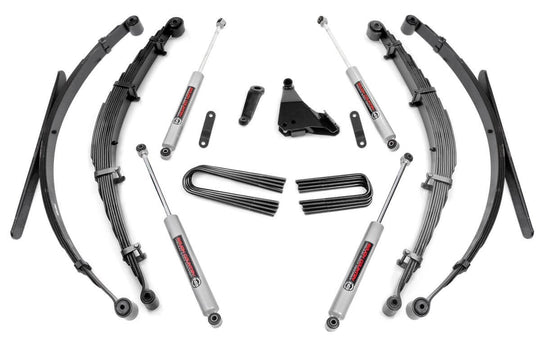 49730 6 Inch Lift Kit - Rear Springs - Ford Super Duty 4WD (1999-2004) Rough Country Canada