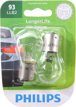Load image into Gallery viewer, 93LLB2 Philips LongerLife Miniature 93LL - LongerLife - Twin Blister Pack Philips Bulbs