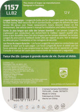 Load image into Gallery viewer, 1157LLB2 Philips LongerLife Miniature 1157LL - LongerLife - Twin Blister Pack Philips Bulbs