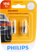 Load image into Gallery viewer, 1816B2 Philips Standard Minature 1816 - Standard - Twin Blister Pack Philips Bulbs