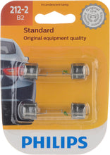 Load image into Gallery viewer, 212-2B2 Philips Standard Miniature 212-2 - Standard - Twin Blister Pack Philips Bulbs