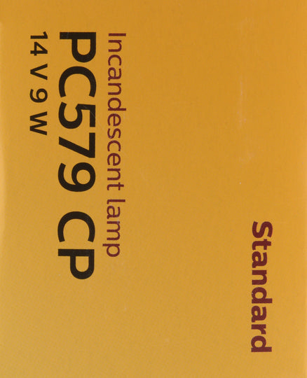 PC579CP Philips Standard Miniature PC579 - Standard - Multiple Commercial 10-Pack Philips Bulbs