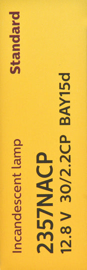 2357NACP Philips Standard Miniature 2357NA - Standard - Multiple Commercial 10-Pack Philips Bulbs