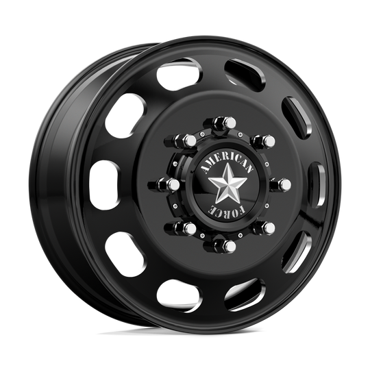 AFDA95170-11-00 - American Force AFW Hd 19.5X6.75 8X170 mm Flat Black Mill-Mach - American Force Wheels Canada