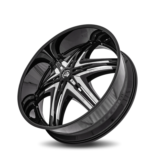 DE-2816D593087B - Diablo Elite G2 28X10 6X139.7 / 6X135 30mm Gloss Black - Diablo Wheels Canada