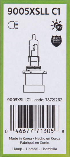 9005XSLLC1 Philips LongerLife Bulb 9005XSLL - LongerLife - Single Commercial Pack Philips Bulbs