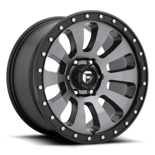 D64818908957 - Fuel Off-Road D648 Tactic 18X9 6X135 ET 20mm Matte Gun Metal Black Bead Ring - Fuel Off-Road Wheels Canada