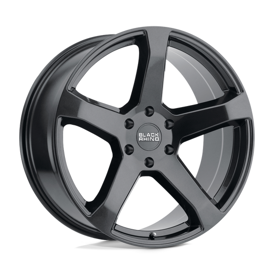 2090FAR206114B76 - Black Rhino Faro 20X9 6X114.3  20mm Metallic Black - Black Rhino Wheels Canada