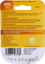 Load image into Gallery viewer, 3155B2 Philips Standard Miniature 3155 - Standard - Twin Blister Pack Philips Bulbs