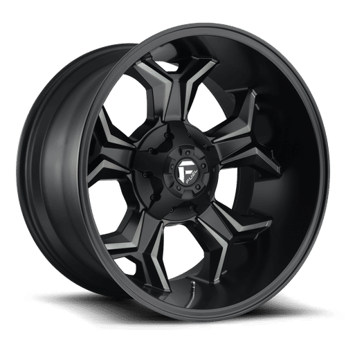 D60522209847 - Fuel Off-Road D605 Avenger 22X12 6X135 / 6X139.7 ET -44mm Matte Black Double Dark Tint - Fuel Off-Road Wheels Canada