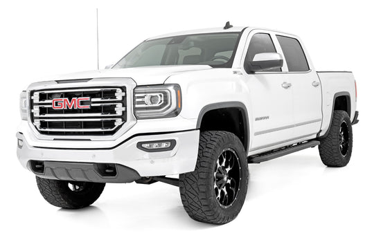 44001 RPT2 Running Boards - Crew Cab - Chevy/GMC 1500/2500HD/3500HD (07-18) Rough Country Canada