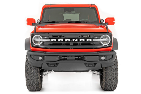 71078 LED Light - Ditch Mount - 3.5" Black Round Pair - Amber DRL - Ford Bronco (21-23) Rough Country Canada