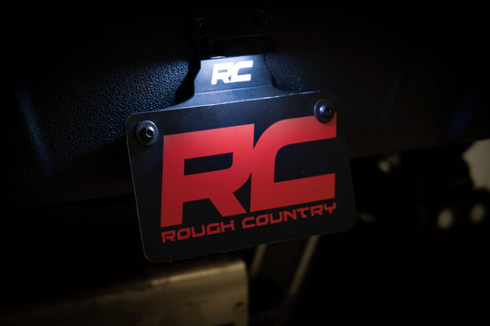 99058 Universal License Plate Bracket - LED Lighted Rough Country Canada