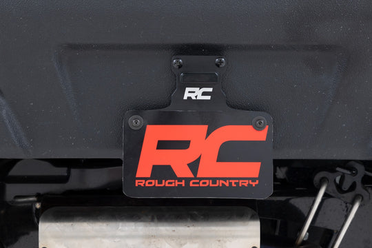 99058 Universal License Plate Bracket - LED Lighted Rough Country Canada