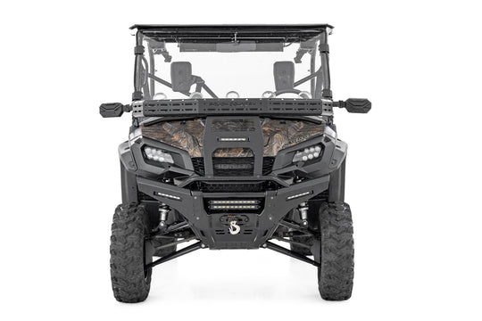 92059 Front Cargo Rack - Black Series LED - 6" Light - Slime Line - Honda Pioneer (16-21) Rough Country Canada