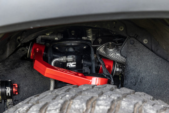 74201ARED Red Forged Upper Control Arms - 3.5" Of Lift - Toyota 4Runner (10-23)/Tacoma (05-23) Rough Country Canada