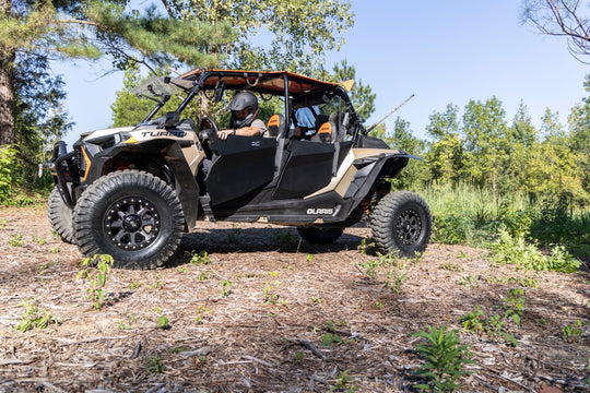 93121 Aluminum Lower Half Doors - Rear - Polaris RZR XP 4 1000 (2014-2021) Rough Country Canada