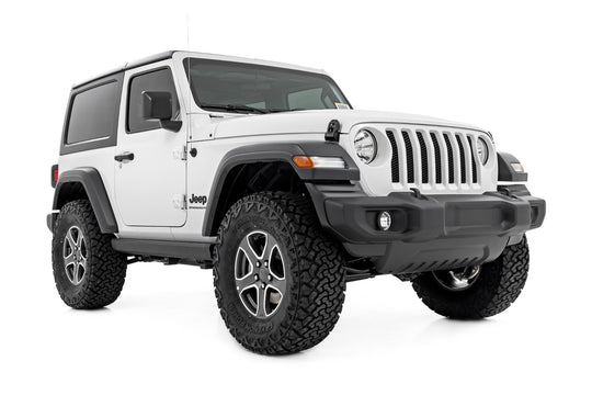 PSR61030 Power Running Boards - Lighted - 2 Door - Jeep Wrangler JL (18-23) Rough Country Canada
