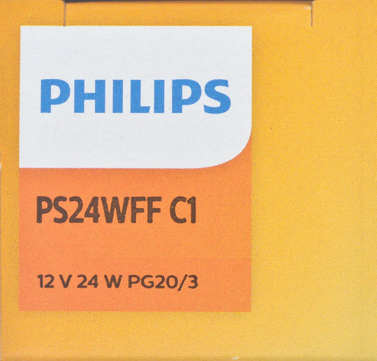 PS24WFFC1 Philips HiPerVision Bulb PS24WFF - Standard - Single Commercial Pack Philips Bulbs