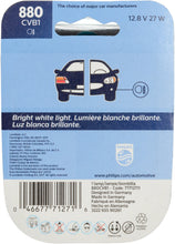 Load image into Gallery viewer, 880CVB1 Philips CrystalVision Fog Light 880 - CrystalVision Ultra - Single Blister Pack Philips Bulbs