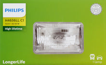 Load image into Gallery viewer, H4656LLC1 Philips LongerLife Sealed Beam H4656LL - LongerLife - Single Commercial Pack Philips Bulbs