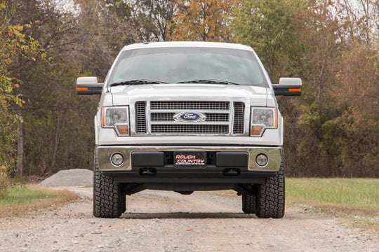568 2 Inch leveling Kit - Aluminum - Ford F-150 2WD/4WD (2009-2013) Rough Country Canada