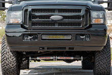 Load image into Gallery viewer, 70665DRLA LED Light - Bumper Mount - 2" Black Dual Row - Amber DRL - Ford Super Duty (05-07) Rough Country Canada
