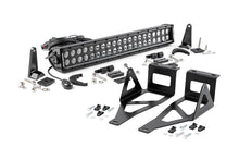 Load image into Gallery viewer, 70665 LED Light - Bumper Mount - 2" Black Dual Row - Ford Super Duty (05-07) Rough Country Canada