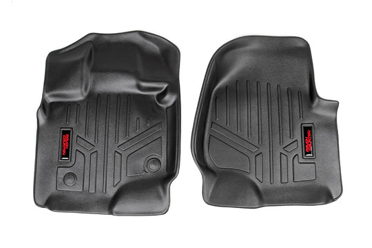 M-5151 Floor Mats - Front - Ford F-150 (15-23)/F-150 Lightning (2022) Rough Country Canada