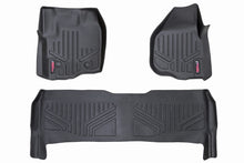 Charger l'image dans la galerie, M-51213 Floor Mats - FR &amp; RR - Raised FR Pedal - Ford Super Duty (12-16) Rough Country Canada