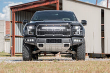 Load image into Gallery viewer, 70701BLDRL LED Light - Grille Mount - 30" Black Single Row - White DRL - Ford Raptor (17-20) Rough Country Canada