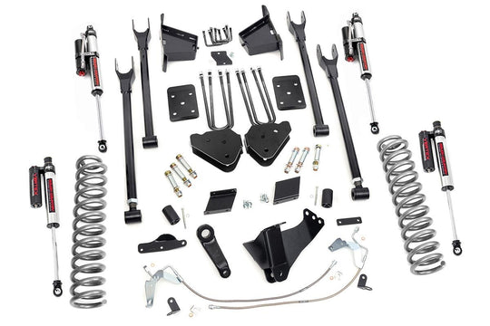 53250 6 Inch Lift Kit - 4-Link - No OVLD - Vertex - Ford Super Duty (11-14) Rough Country Canada