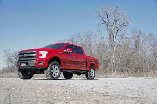 55530 4 Inch Lift Kit - Ford F-150 4WD (2015-2020) Rough Country Canada