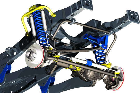 596.20 6 Inch Lift Kit - Gas - Ford Super Duty 4WD (2005-2007) Rough Country Canada