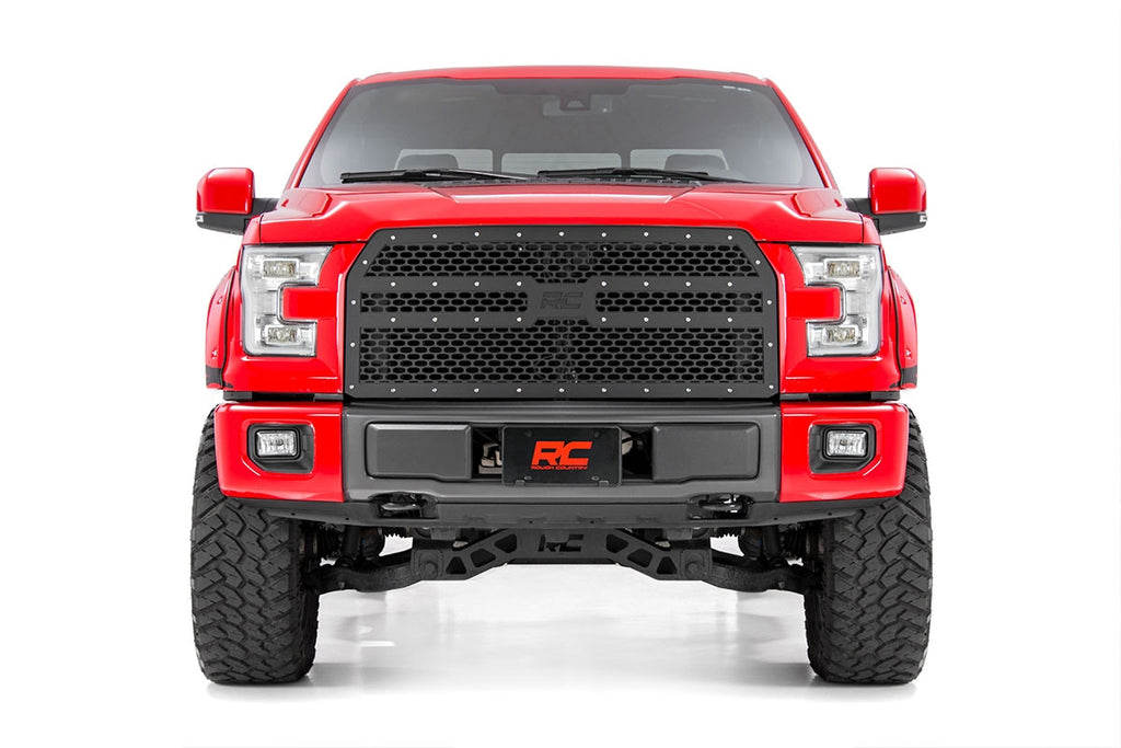70191 Mesh Grille - Ford F-150 2WD/4WD (2015-2017) Rough Country Canada
