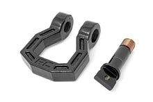 Load image into Gallery viewer, RS118 D-Ring - Forged - Pair - Black Rough Country Canada