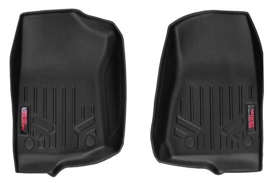 M-6150 Floor Mats - FR - 2 Door - Jeep Gladiator JT (20-22)/Wrangler JL (18-23) Rough Country Canada