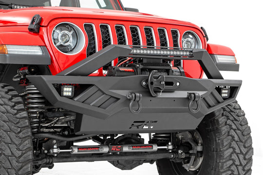 10645A Front Winch Bumper - Jeep Gladiator JT/Wrangler 4xe/Wrangler JK/Wrangler JL Rough Country Canada