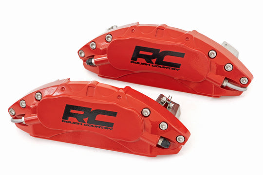 71140A Caliper Cover - Red - Jeep Wrangler JK (2007-2018) Rough Country Canada
