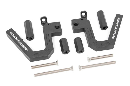 6507 Grab Handles - Alum - Front - Jeep Wrangler JK (2007-2018) Rough Country Canada