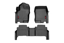 Load image into Gallery viewer, M-80513 Floor Mats - FR &amp; RR - Crew Cab - Nissan Frontier 2WD/4WD (08-21) Rough Country Canada