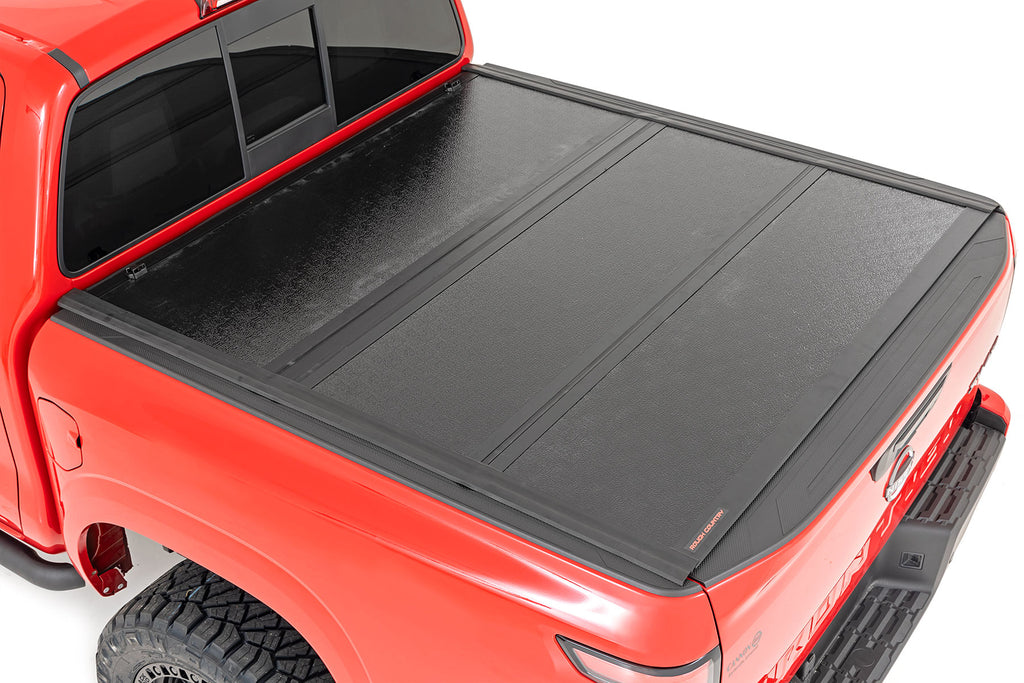 47520551 Hard Low Profile Bed Cover - 5' Bed - w/Cargo Mgmt - Nissan Frontier (22-23) Rough Country Canada