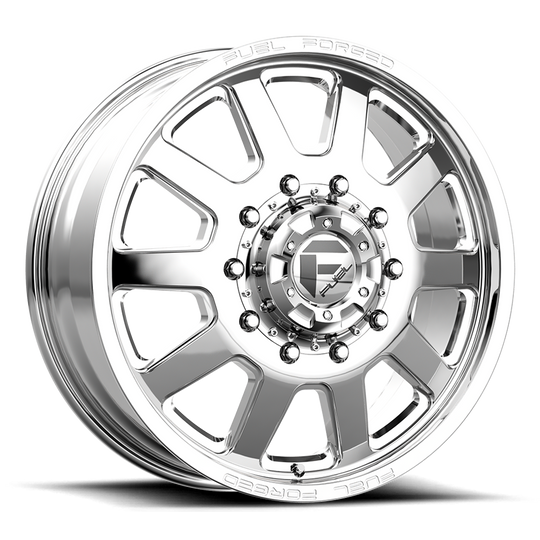 DF092282A9 - Fuel Off-Road DE09 FF09D 22X8.25 10X225 105mm Polished - Fuel Off-Road Wheels Canada