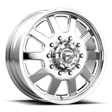 Load image into Gallery viewer, DF092420A845 - Fuel Off-Road DE09 FF09D 24X12 10X170 -50 mm Polished - Fuel Off-Road Wheels Canada
