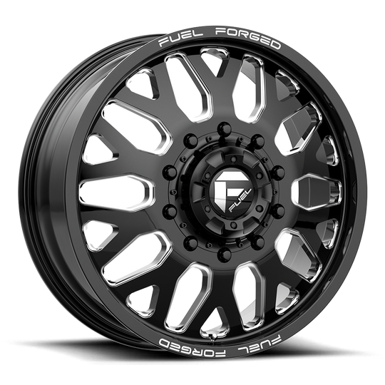 DE192282A9 - Fuel Off-Road DE19 FF19D 22X8.25 10X225 105mm Gloss Black Milled - Fuel Off-Road Wheels Canada