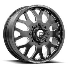 Charger l'image dans la galerie, DE1924828D - Fuel Off-Road DE19 FF19D 24X8.25 8X165.1 105mm Gloss Black Milled - Fuel Off-Road Wheels Canada