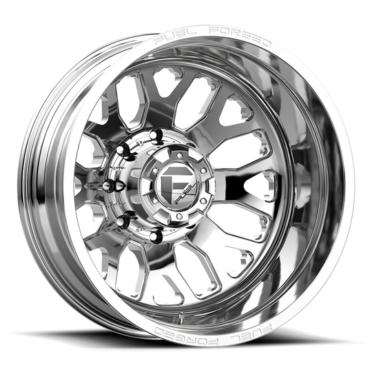DF1922201745 - Fuel Off-Road DE19 FF19D 22X12 8X170 -50 mm Polished - Fuel Off-Road Wheels Canada
