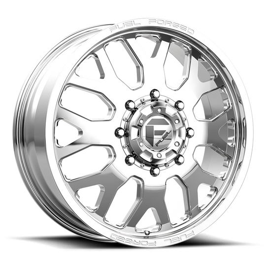 DF1924201745 - Fuel Off-Road DE19 FF19D 24X12 8X170 -50 mm Polished - Fuel Off-Road Wheels Canada